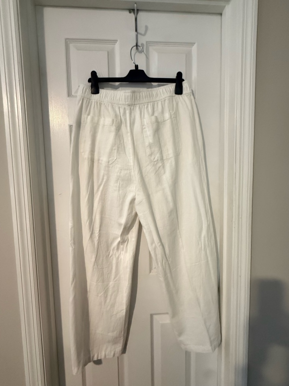 Old Navy White High-Rise Wide-Leg Pants never worn NWT - Picture 3 of 3
